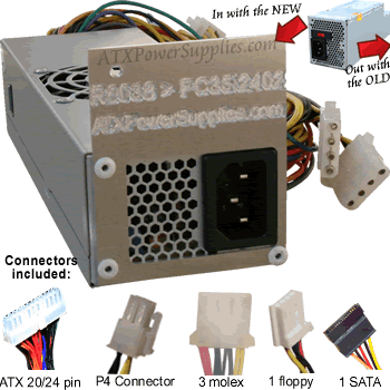 R8038 Dell Optiplex Power Supply Upgrade N220P-01 NPS-220BB A