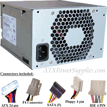 HP Compaq 437800-001 437358-001 PS-6361-02 Power Supply