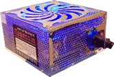 500 watt atx power supply - PowMax Assassin Blue