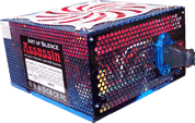 500 watt atx power supply - PowMax Assassin Red