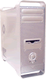 silver atx computer case with 500 watt power supply