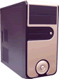 Black Micro ATX Computer Case