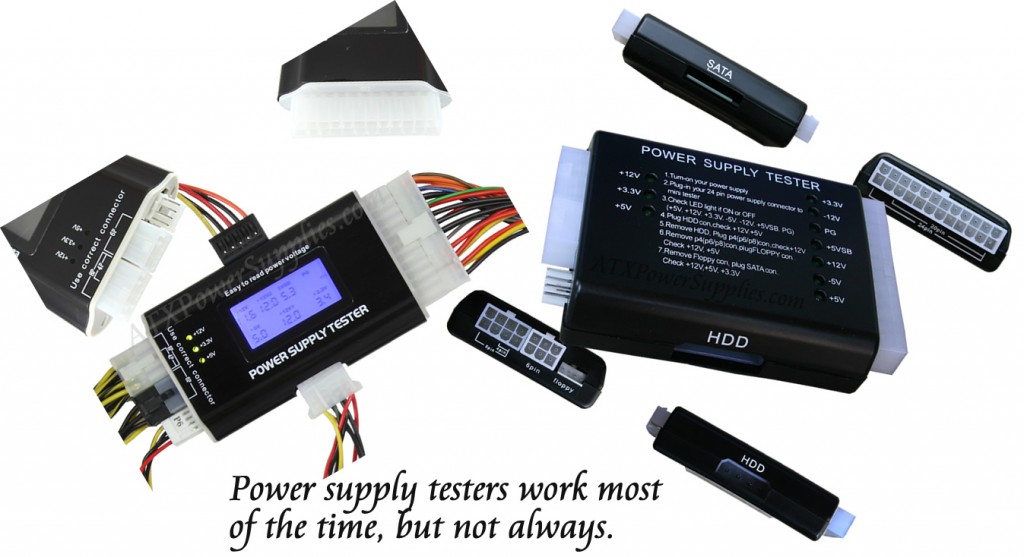 Power supply testers are not always correct