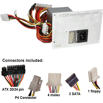 Lotustronics Macron MPT-350 ATX-350SD Power Supply Replacement