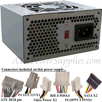 300 Watt Micro ATX Power Supply MP4ATX30 300 Watt Micro ATX Power Supply MP4ATX30