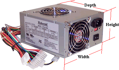 Power Supply Cross Reference Chart