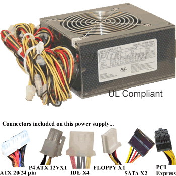 LPZ18 500 Watt Power Supply