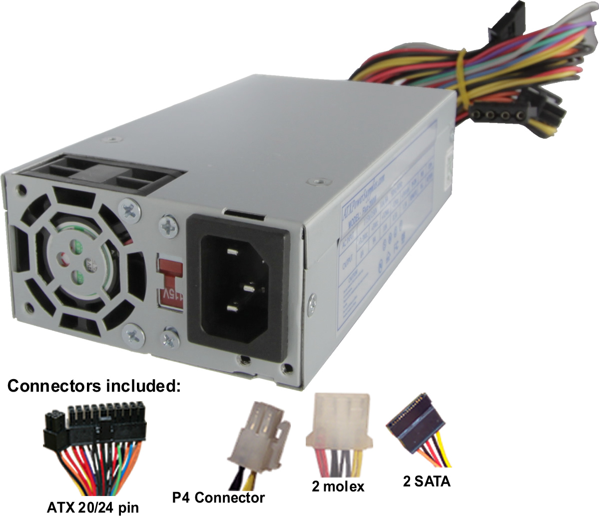 200 Watt Flex Atx Power Supply For Shuttle Computers