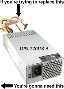 Delta DPS-220UB A Power Supply