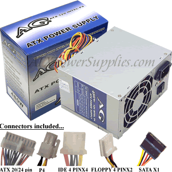 ATX Power Supply - PowMax AG 480 Watt