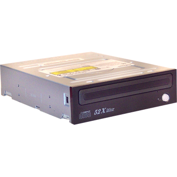 Black Samsung 52x CD Master 52E Model SC-152 CDROM